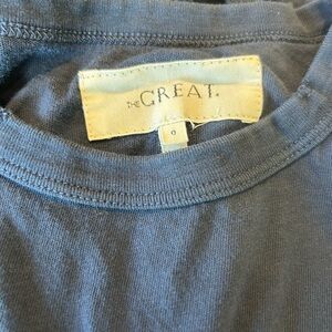 The Great Casual Blue Tee